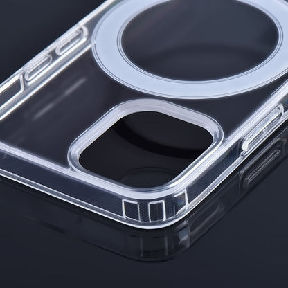 MagSafe tok Apple iPhone 13-hoz, OEM, Clear Mag, Átlátszó
