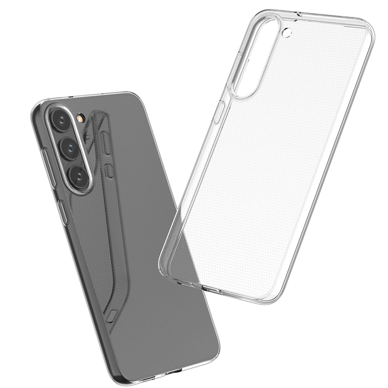 Tok Samsung Galaxy S23 S911-hez, OEM, vékony, átlátszó