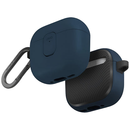 UNIQ Clyde tok Apple AirPods 4-hez, Kék Fekete