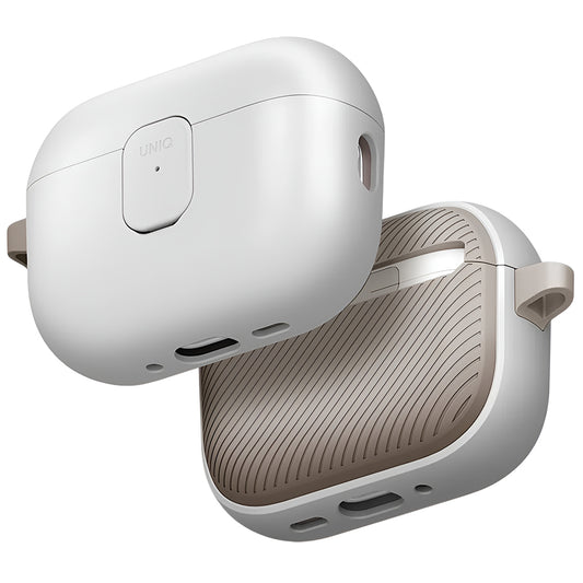 UNIQ Clyde tok Apple AirPods Pro 3-hoz, Szürke Bézs