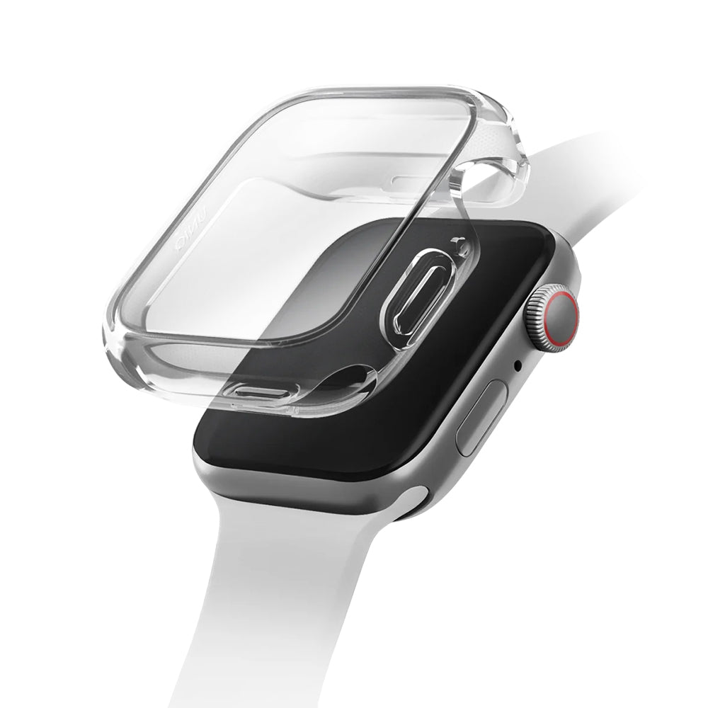 UNIQ Garde tok Apple Watch Series 11 42mm-hez, Átlátszó