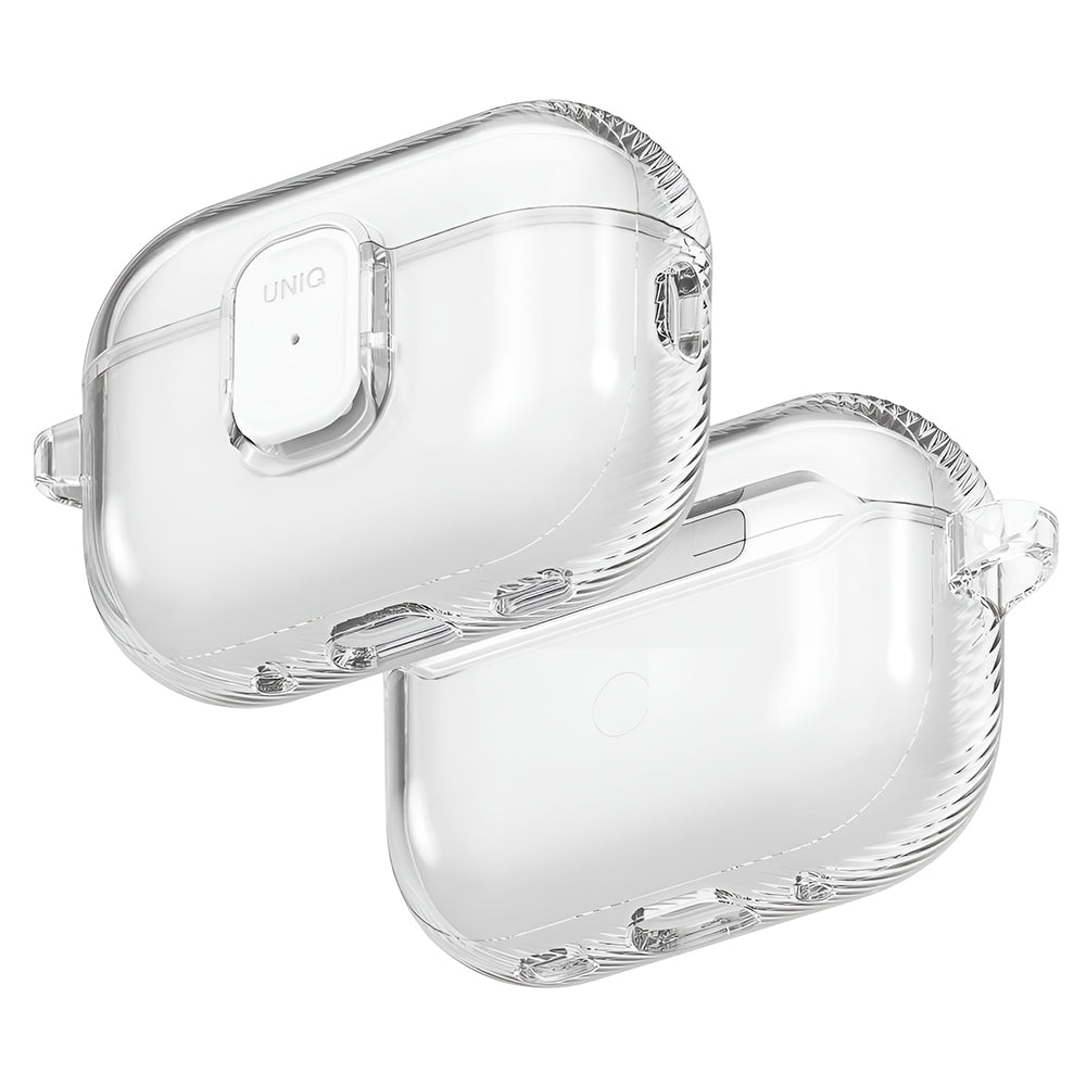 UNIQ Glase Pro tok Apple AirPods Pro 3-hoz, Átlátszó