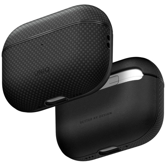 UNIQ Keva Prime tok Apple AirPods Pro 3-hoz, Fekete
