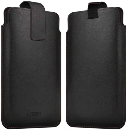 Univerzális Telefon Tok, Tech-Protect, SM65, Fekete-Piros