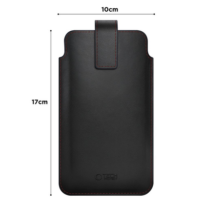 Univerzális Telefon Tok, Tech-Protect, SM65, Fekete-Piros
