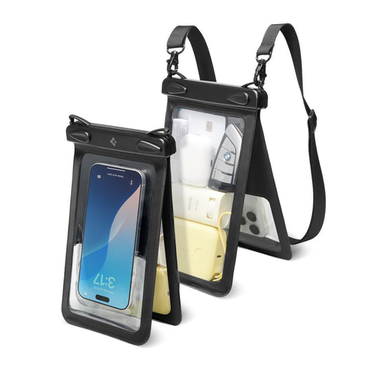 Univerzális vízálló telefontok max. 6.9inch, Spigen, A603, Fekete ACS09745