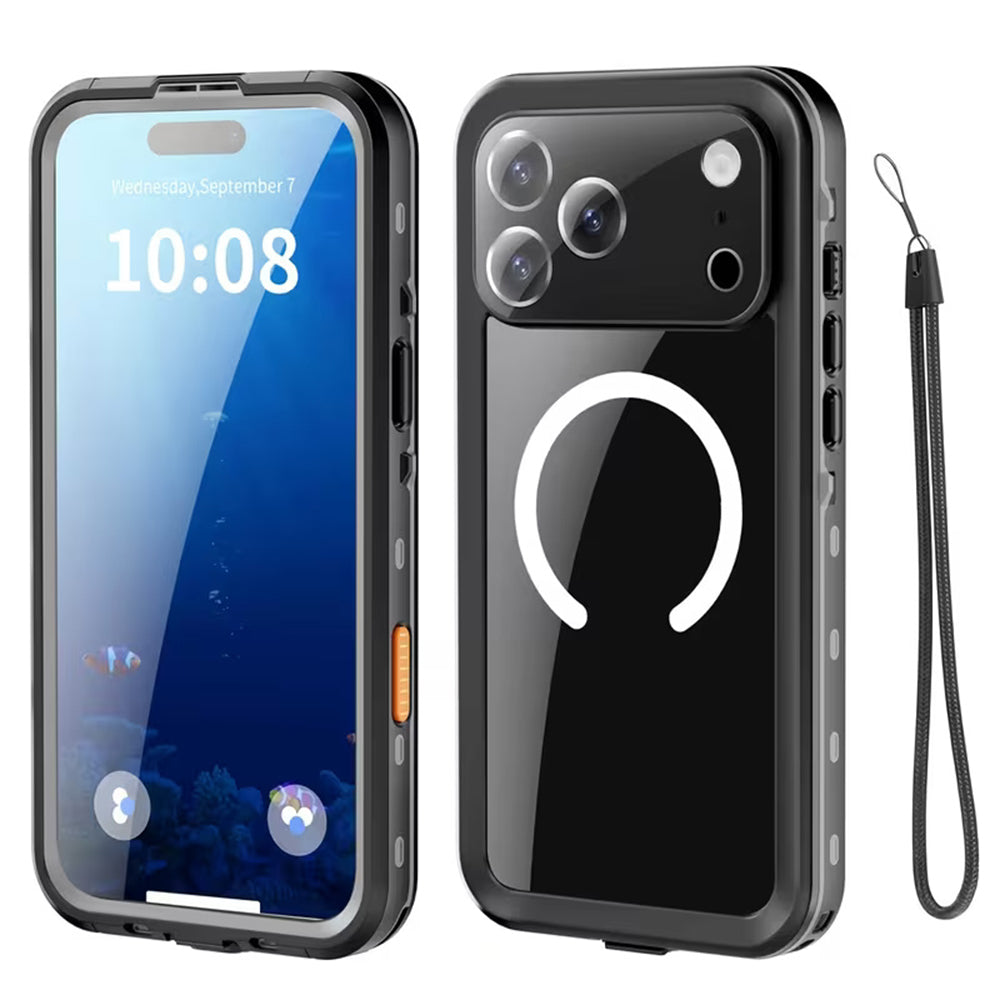 Vízálló tok Apple iPhone 18 Pro Max / 17 Pro Max készülékhez, ShellBox, Fekete
