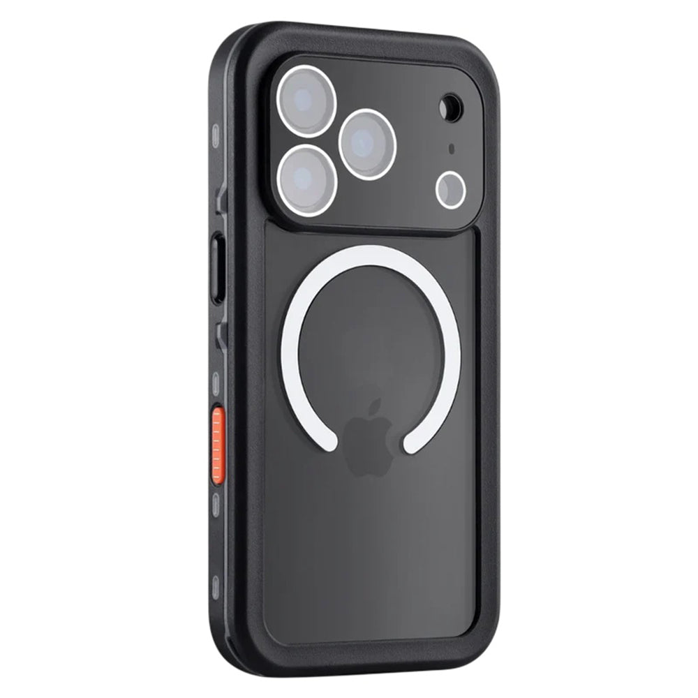 Vízálló tok Apple iPhone 18 Pro Max / 17 Pro Max készülékhez, ShellBox, Fekete