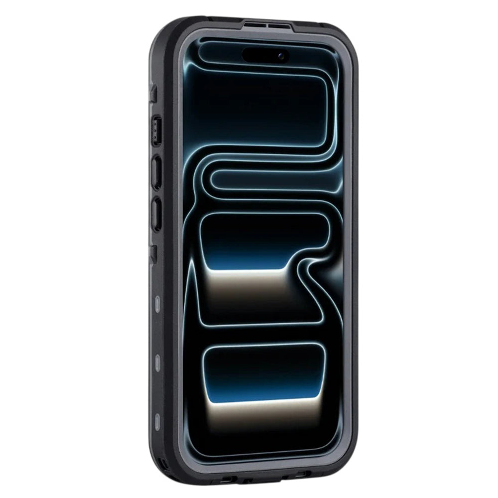Vízálló tok Apple iPhone 18 Pro Max / 17 Pro Max készülékhez, ShellBox, Fekete