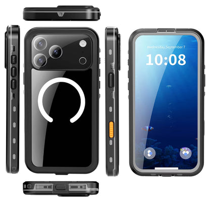 Vízálló tok Apple iPhone 18 Pro Max / 17 Pro Max készülékhez, ShellBox, Fekete