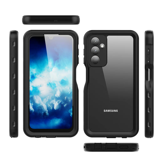 Vízálló tok Samsung Galaxy A25 A256-hoz, ShellBox, Fekete