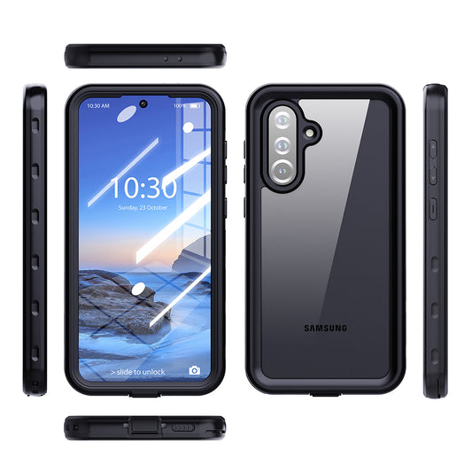 Vízálló tok Samsung Galaxy A26 A266-hoz, ShellBox, Fekete