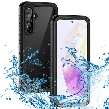 Vízálló tok Samsung Galaxy A35 5G A356-hoz, ShellBox, Fekete