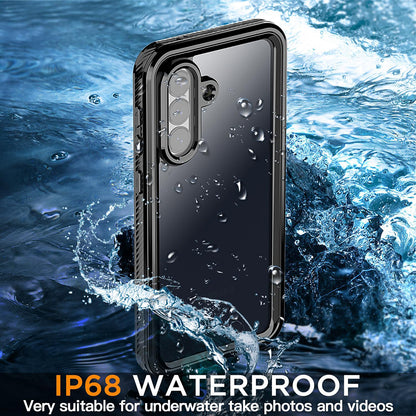 Waterproof Case for Samsung Galaxy A57 5G, ShellBox, Black
