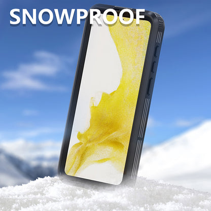 Vízálló tok Samsung Galaxy S23+ S916-hoz, ShellBox, Fekete