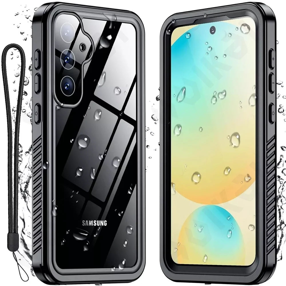 Vízálló tok Samsung Galaxy S25 S931-hez, ShellBox, Fekete