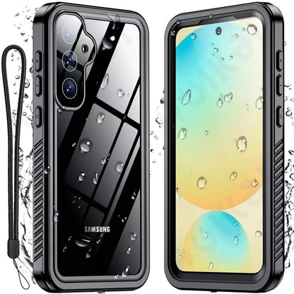 Vízálló tok Samsung Galaxy S25 S931-hez, ShellBox, Fekete