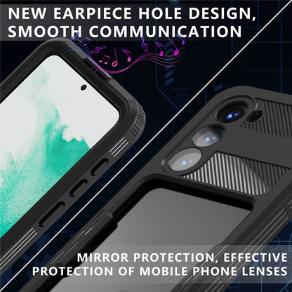 Vízálló tok Samsung Galaxy S26-hoz, ShellBox, Fekete