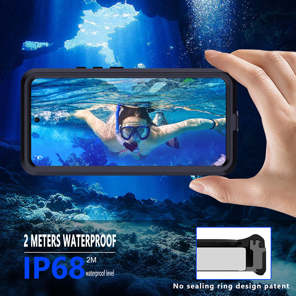 Waterproof Case for Xiaomi Poco X7 / Redmi Note 14 Pro 5G, ShellBox, Black