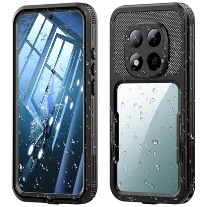 Vízálló tok Xiaomi Redmi Note 15 Pro 5G-hez, ShellBox, fekete