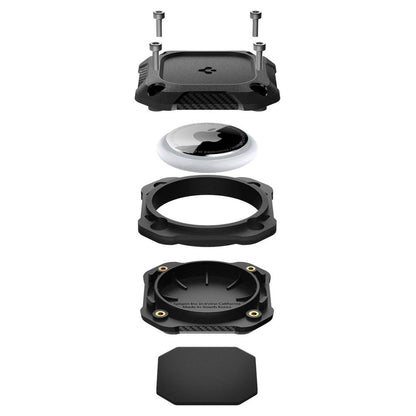 Spigen Tough Armor vízálló tok Apple AirTag-hez, Fekete ACS09781