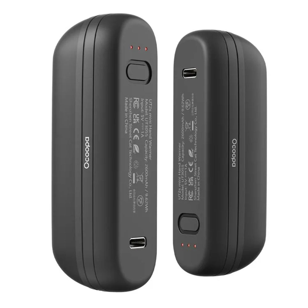 Ocoopa UT2s Mini kézmelegítő, fekete