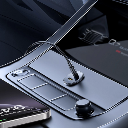 Baseus GoTrip Car Charger, 30W, 3A, 2 x USB-C, Black