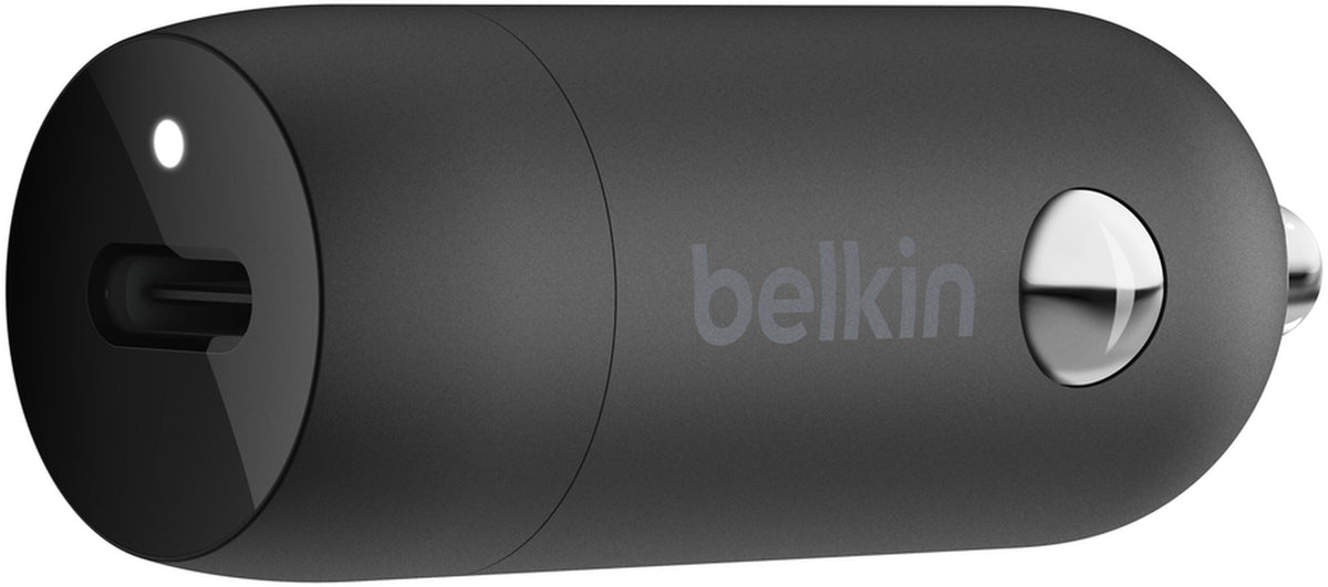 Belkin BoostCharge autós töltő, 30W, 3A, 1 x USB-C, fekete CCA004btBK