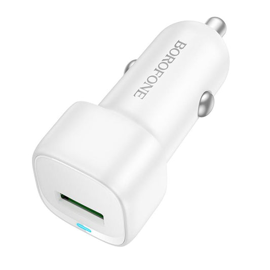 Borofone BZ34 Cloud autós töltő, 18W, 3A, 1 x USB-A, Fehér