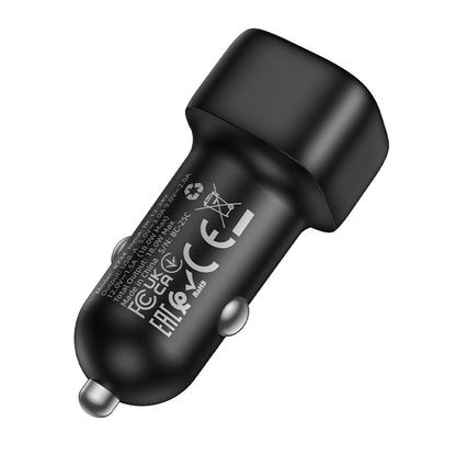 Borofone BZ34 Cloud Car Charger, 18W, 3A, 1 x USB-A, Black