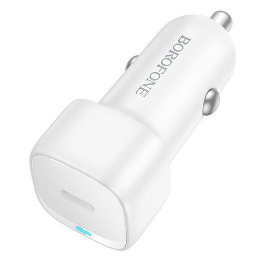 Borofone BZ34A Cloud autós töltő, 20W, 3A, 1 x USB-C, Fehér
