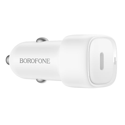 Borofone BZ34A Cloud autós töltő, 20W, 3A, 1 x USB-C, Fehér
