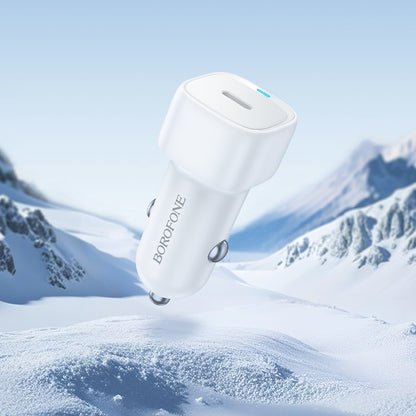 Borofone BZ34A Cloud autós töltő, 20W, 3A, 1 x USB-C, Fehér