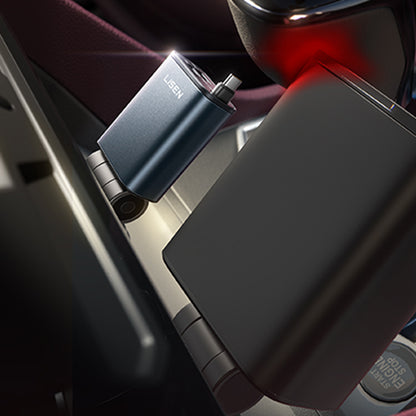 Lisen autós töltő USB-C kábellel, 57W, 3A, 1 x USB-A - 1 x USB-C, Fekete YL0325010016