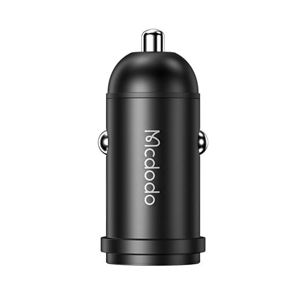 Mcdodo CC-7495 USB-C Kábeles Autós Töltő, 45W, 3A, 1 x USB-C, Fekete