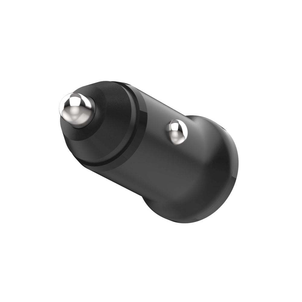 Fixed Auto Töltő, 20W, 3A, 1 x USB-A - 1 x USB-C, Fekete