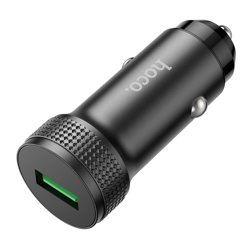 HOCO Z49A Car Charger, 18W, 3A, 1 x USB-A, Black