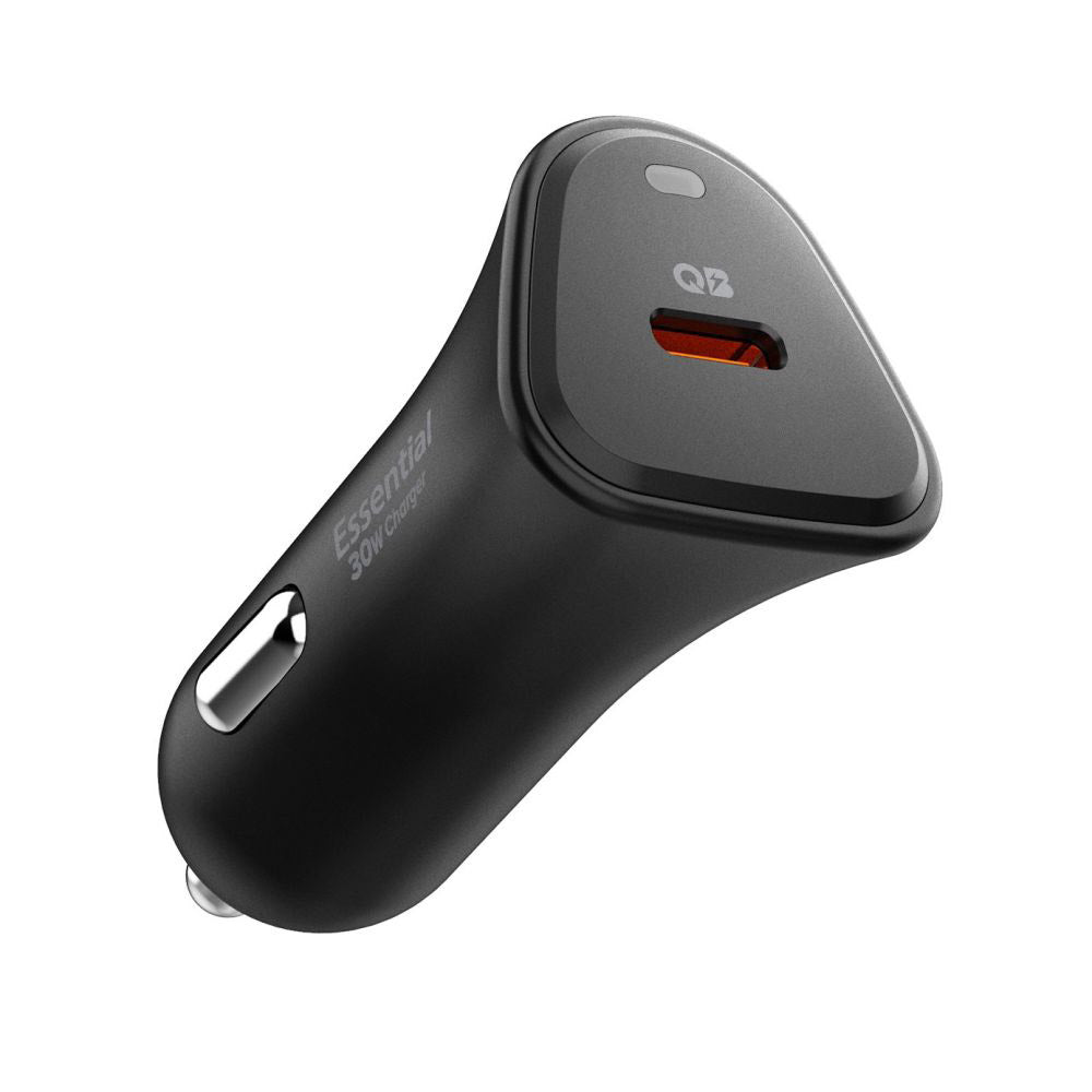 Spigen EV301 Essential Car Charger, 30W, 3A, 1 x USB-C, Black