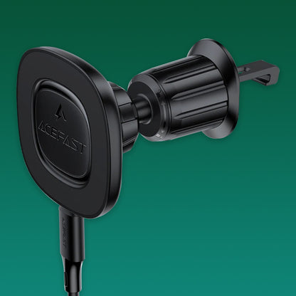 Wireless autós töltő Acefast D46, 15W, 1.67A, Fekete