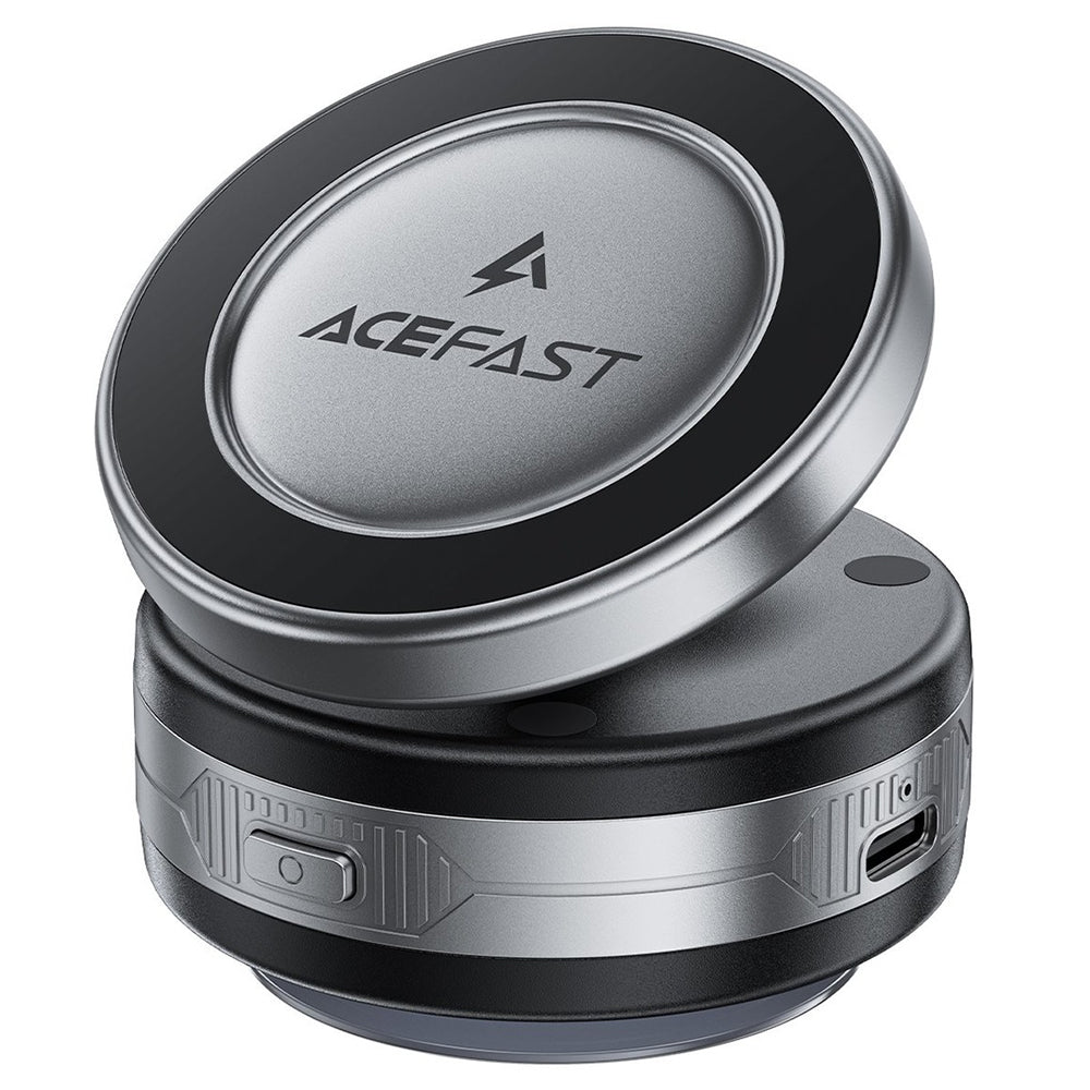 Acefast E29 Vezeték Nélküli Autós Töltő, 15W, 1.67A, Szürke