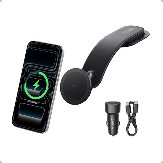Anker Nano Vezeték Nélküli Autós Töltő, 15W, 1.67A, Fekete B2216H11