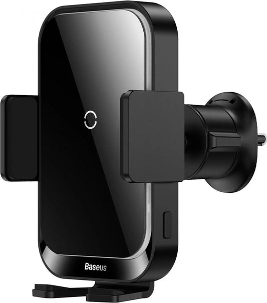 Autós Vezeték Nélküli Töltő Baseus Halo, 15W, 1.67A, Fekete SUDD000001