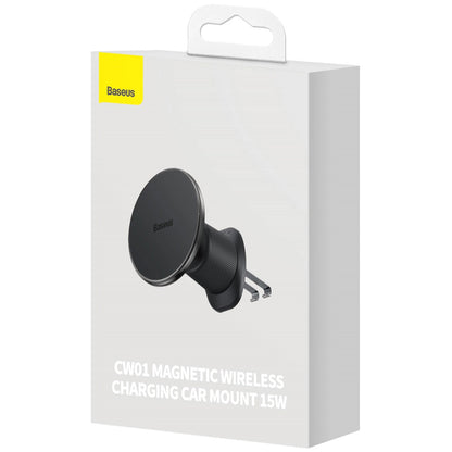 Baseus CW01 Wireless Car Charger, 15W, 1.67A, Black C40141001111-00