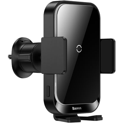 Autós Vezeték Nélküli Töltő Baseus Halo, 15W, 1.67A, Fekete SUDD000001