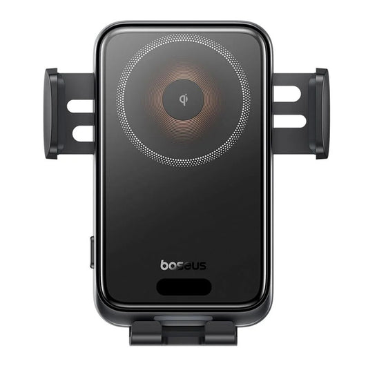 Baseus Wisdom Pro Vent vezeték nélküli autós töltő, 15W, 1.67A, Fekete C40381501123-00