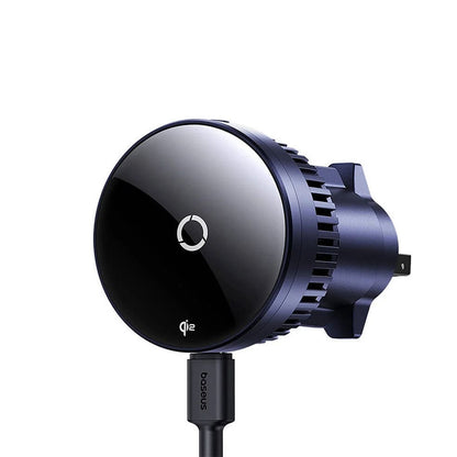 Baseus MagPro vezeték nélküli autós töltő, 15W, 1.67A, Fekete C40164100121-01
