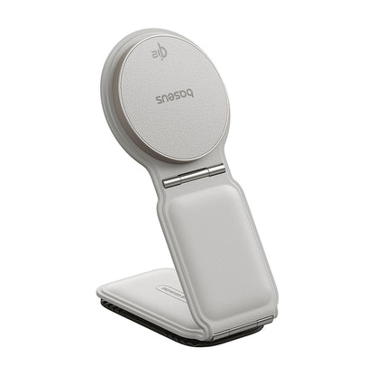 Baseus PrimeTrip C02 vezeték nélküli autós töltő, 15W, 1.67A, ezüst C40169003211-00