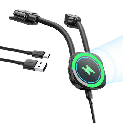 Baseus PrimeTrip C03s Pro vezeték nélküli autós töltő, 15W, 1.67A, Fekete C0013803