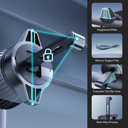 Baseus PrimeTrip VC1 Pro vezeték nélküli autós töltő, 15W, 1.67A, Fekete C40141000111-00