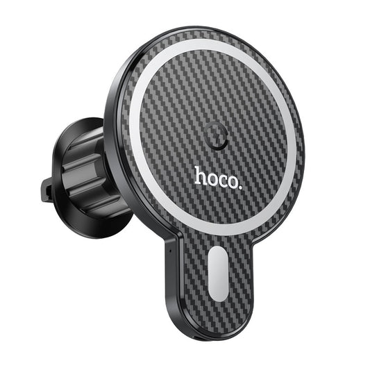 HOCO CA85 Vezeték nélküli Autós Töltő, 15W, 1.67A, Fekete